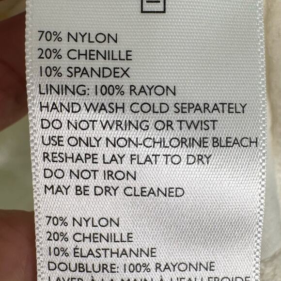 Pins and Needles Ivory Lace Bodycon Dress Size M - Picture 9 of 9